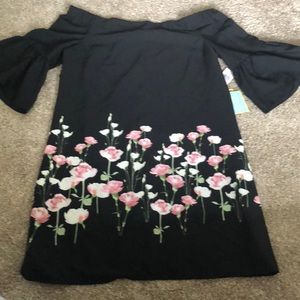 Off the shoulder floral dress